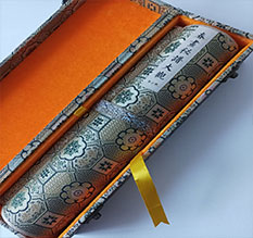 殷都书画装裱案例